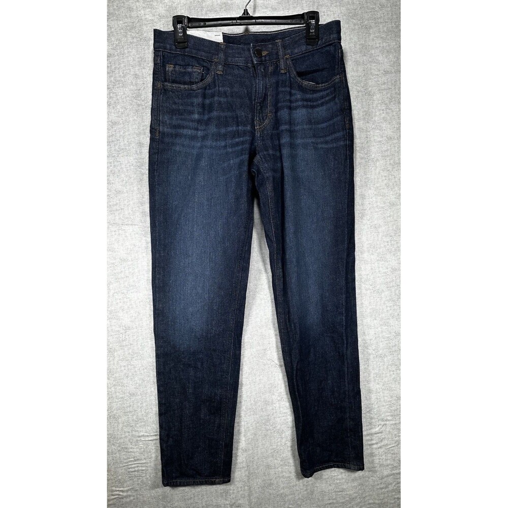 Banana Republic Athletic Tapered Fit Jeans Mens 29x32 Tag ( 30x 29 ) Dark Wash